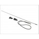 Antenne noire CJ 5 ,6,7,8 de 1976 a 1986 Wrangler YJ 1987-1995