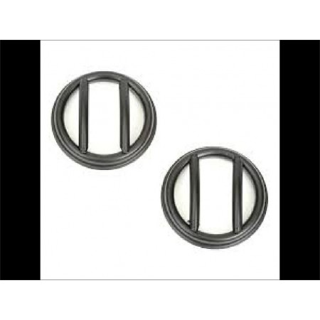 Grille de feu noire pour antibrouillard pare choc JK et JKU