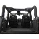 housses de siege avant 7 sacs, y compris noir - Wrangler TJ: 96 - 06