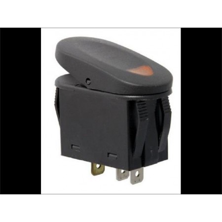 Interupteur voyant orange Rugged ridge 2 positions Jeep