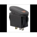 Interupteur voyant orange Rugged ridge 2 positions Jeep