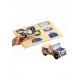 Puzzle jeep en bois 