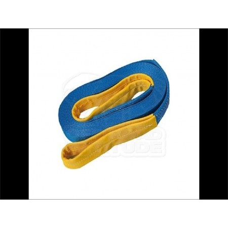 Sangle de traction 7.50 m 50 mm large 7.5 T de traction boucle boucle 