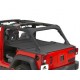 Cover tonneau "Duster" 4 portes, Black Dia, Wrangler JK Unlimited 4 portes