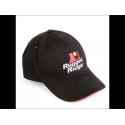 Casquette Rugged Ridge noire et rouge , taille ajustable 