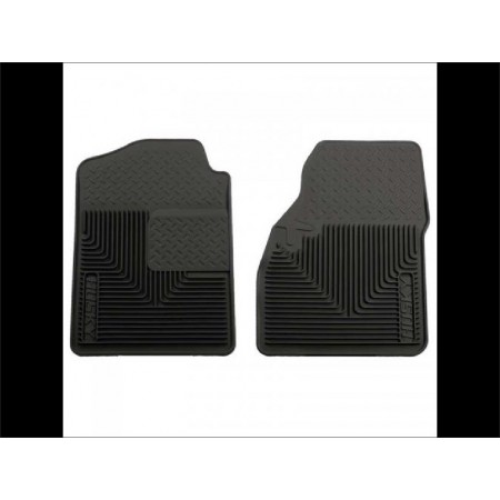 Tapis de sol caoutchouc noir avant Husky GMC Chevrolet , Hummer, Cadillac