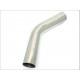 Coude 45 degre en inox diametre 76 mm