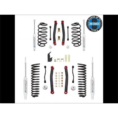 Kit rehausse TJ serie1 4" 100mm, Procomp de 1996 a2002
