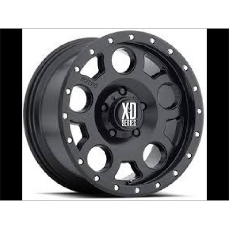 Jante XD 126 matte gray +black ring