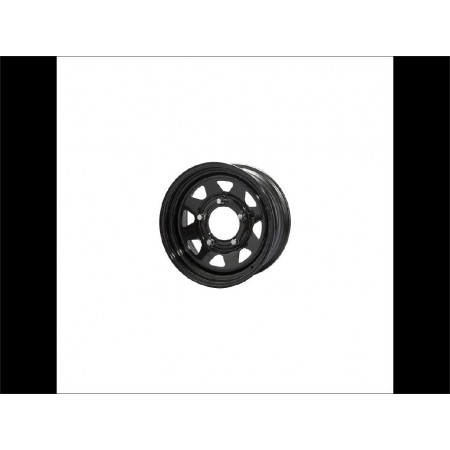 Jante triangular acier noire JK 18 X 8 5X127 ET30