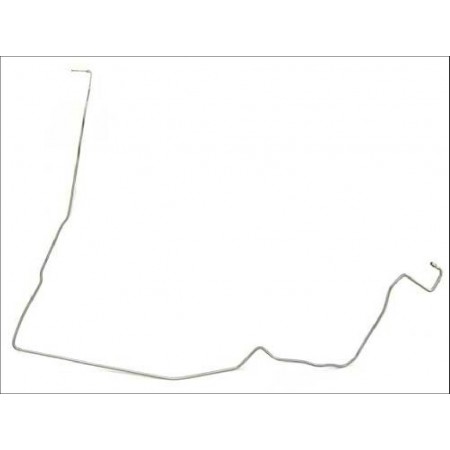 Conduite de frein acier inox avant droite 3/16 soit 4.8 mm YJ