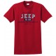 Tee shirt Jeep Vintage rouge taille XL