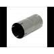 Jonction d'échappement double inox diamètre 76.1 mm