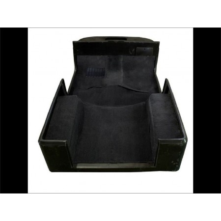 Moquette d'interieur noire avec isolation TJ 