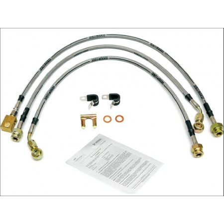 Kit de flexibles de frein en acier inox Jeep grand cherokee ZJ 92-98
