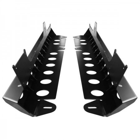 protection de bas de caisse laterales noir Wrangler JKU 4 portes Poison spyder