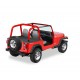 Cover tonneau "Duster", Couleurs: Black Denim, YJ, 
