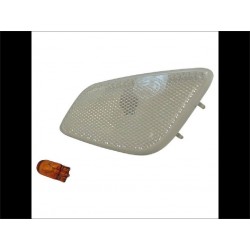 Feu clignotant lateral droit blanc , encastre dans l'elargisseur Jeep TJ