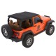 Bache trektop NX Glide soft top black diamond Jeep JK 2 portes