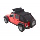 Bache trektop NX Soft top 4DR JEEP JKU 4 portes 07-18 couleur noire