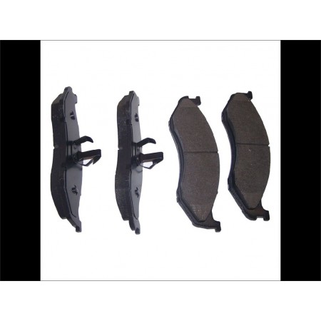 Plaquette de frein avant en titanium Jeep YJ 