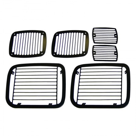 Grille de protection noire Jeep YJ
