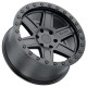 Jante noire mat Attica Black rhino 20 X 9.5 , 5 X 139.7 ET0 Ram 02-18