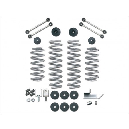 Kit rehausse 3.5 " Rubicon express avec amortisseurs Procomp Jeep TJ 