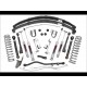 Kit rehausse Rough country Lift kit pro X series jeep Cherokee XJ 4.5 " 