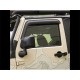 D饦lecteur de porte avant noir mat Rugged ridge Jeep Wrangler JK 2 portes 