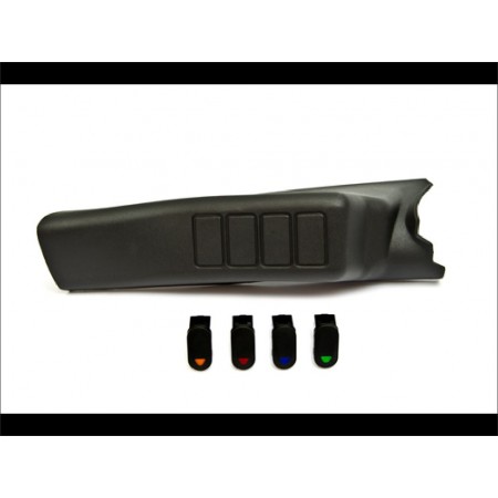 Console avec 4 interrupteurS Switch Panel Jeep Wrangler JK 11-18