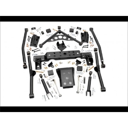 Kit rehausse ROUGH COUNTRY 4 " long arm Jeep WJ 