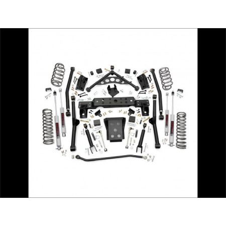 Kit rehausse Rough country Long arm 4 " Jeep WJ 4X4 99-04