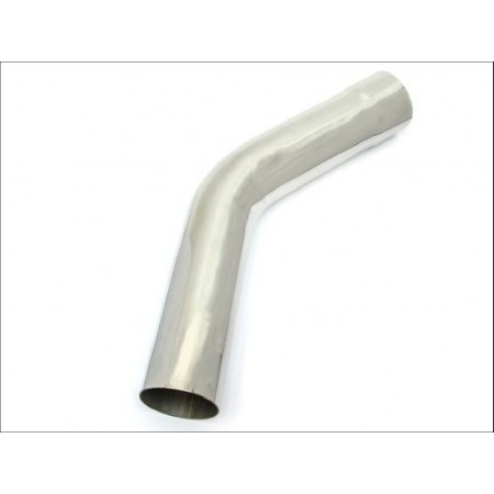 Coude acier inox 45 degre diametre interieur 63