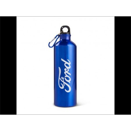 Gourde en aluminium Ford de couleur bleue