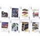 Jeu de 54 cartes American Dream Cars.