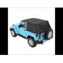 Bache trektop NX plus factory style black twill Jeep wrangler JK