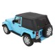 Bache trektop NX plus factory style black twill Jeep wrangler JK