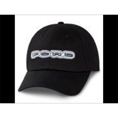 Casquette Ford Noire avec logo en 3D