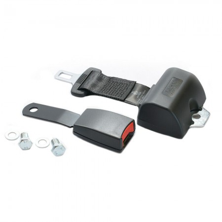 Ceinture de securite de couleur noire Jeep CJ 76-86 