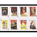Jeu de cartes affiches de cinema Americain 