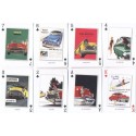 Jeu de 54 cartes voitures Americaines annee 50 Cadillac , Chevrolet , Buick ,Dodge