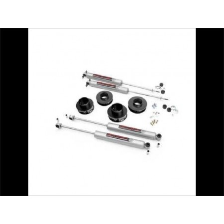 cales et amortisseurs Rough country Jeep WJ 50 mm 99-04