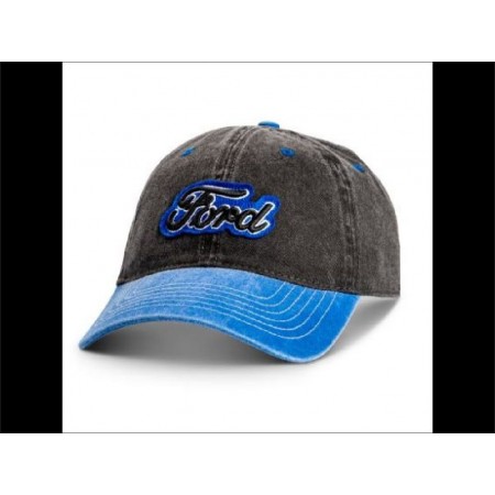 Casquette Ford noire et bleue Logo Ford en broderie 