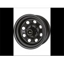 Jante modular acier noir mat 9X17 , 5X114.3 , ET0 sans visserie ni cache moyeu