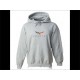 Sweat shirt Chevrolet Corvette C6 gris taille M