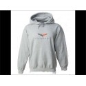 Sweat shirt Chevrolet Corvette C6 gris taille M