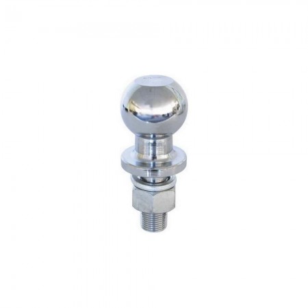 Boule attelage diam贲e 50 mm rotule droite a visser 