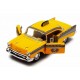 Voiture de collection a friction Taxi Chevrolet bel air 1957 echelle1.40 produit sous license GM OFFICIAL