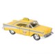 Voiture de collection a friction Taxi Chevrolet bel air 1957 echelle1.40 produit sous license GM OFFICIAL